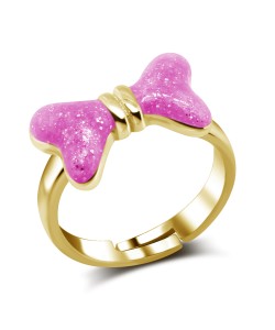 Kids Rings Pretty Bow Shaped CDR-03-GP